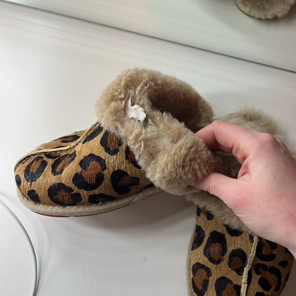 Leopard print scuffette Uggs - Picture 7 of 11